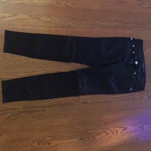 Republic black denim skinny jeans